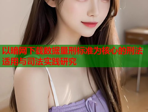 以暗网下载数据量刑标准为核心的刑法适用与司法实践研究 以暗网下载数据量刑标准为核心的刑法适用与司法实践研究