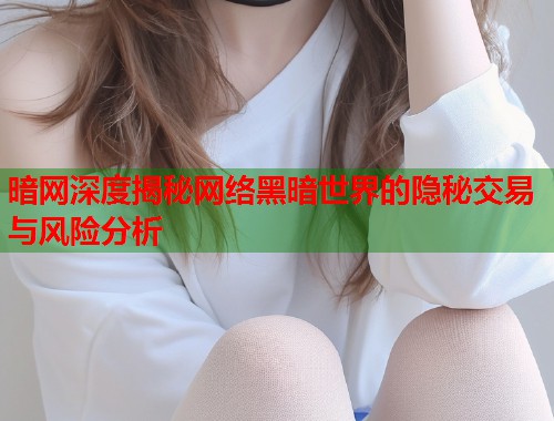 暗网深度揭秘网络黑暗世界的隐秘交易与风险分析 暗网深度揭秘网络黑暗世界的隐秘交易与风险分析