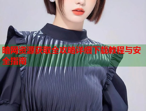暗网资源获取全攻略详细下载教程与安全指南