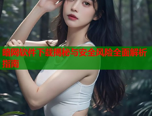 暗网软件下载揭秘与安全风险全面解析指南 暗网软件下载揭秘与安全风险全面解析指南