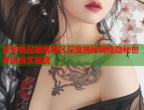 探索精品暗网禁区深度揭秘网络隐秘世界的真实面貌