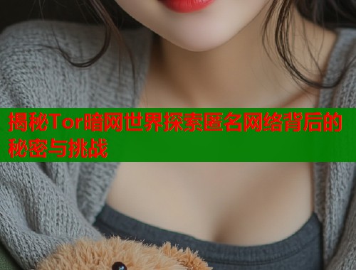 揭秘Tor暗网世界探索匿名网络背后的秘密与挑战