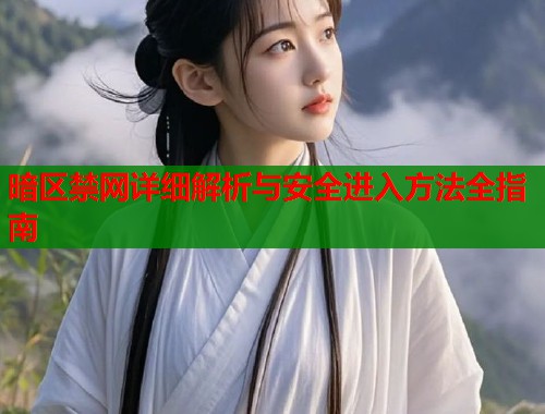 暗区禁网详细解析与安全进入方法全指南