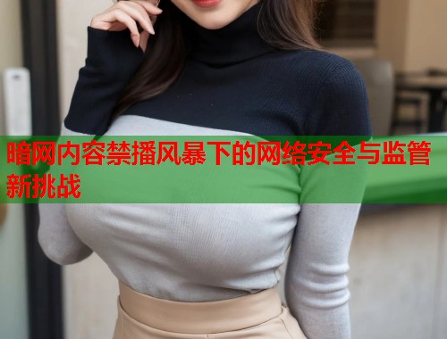 暗网内容禁播风暴下的网络安全与监管新挑战