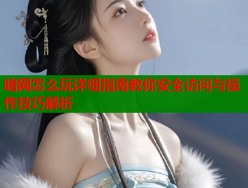 暗网怎么玩详细指南教你安全访问与操作技巧解析
