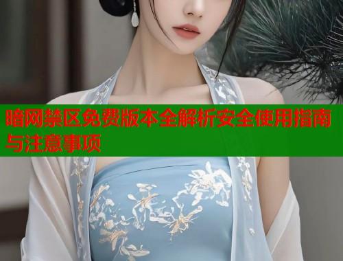 暗网禁区免费版本全解析安全使用指南与注意事项