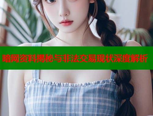 暗网资料揭秘与非法交易现状深度解析