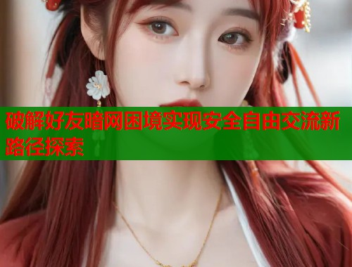 破解好友暗网困境实现安全自由交流新路径探索