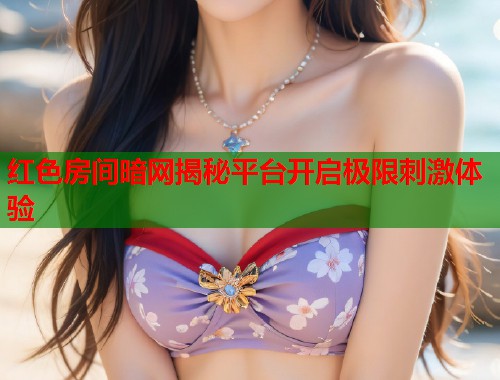 红色房间暗网揭秘平台开启极限刺激体验